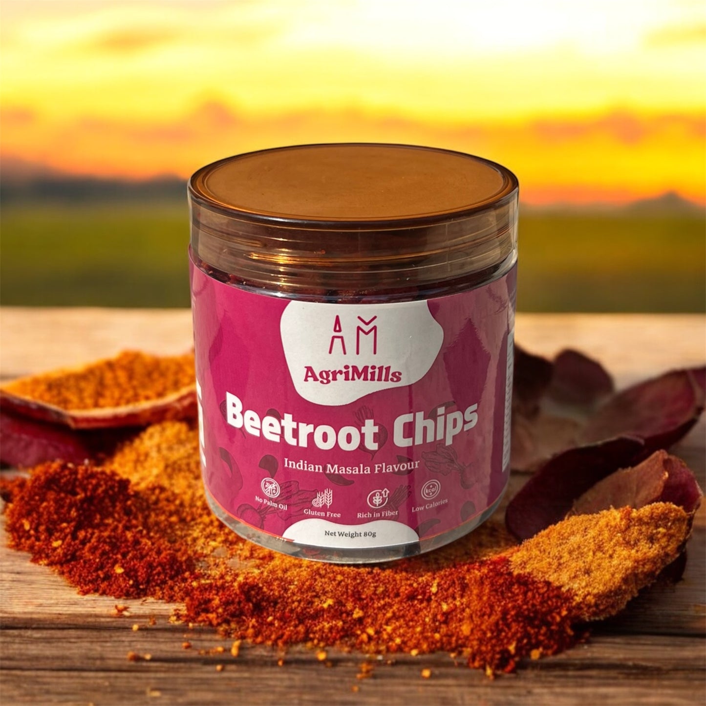 Agrimills Beetroot Chips