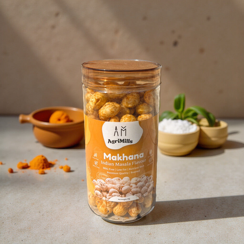 Agrimills Roasted Makhana - Masala Flavour