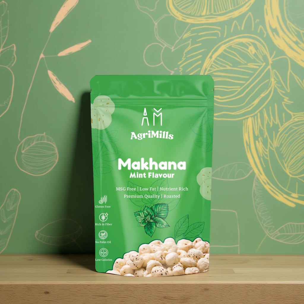 Agrimills Roasted Makhana Mint Flavour(200g)