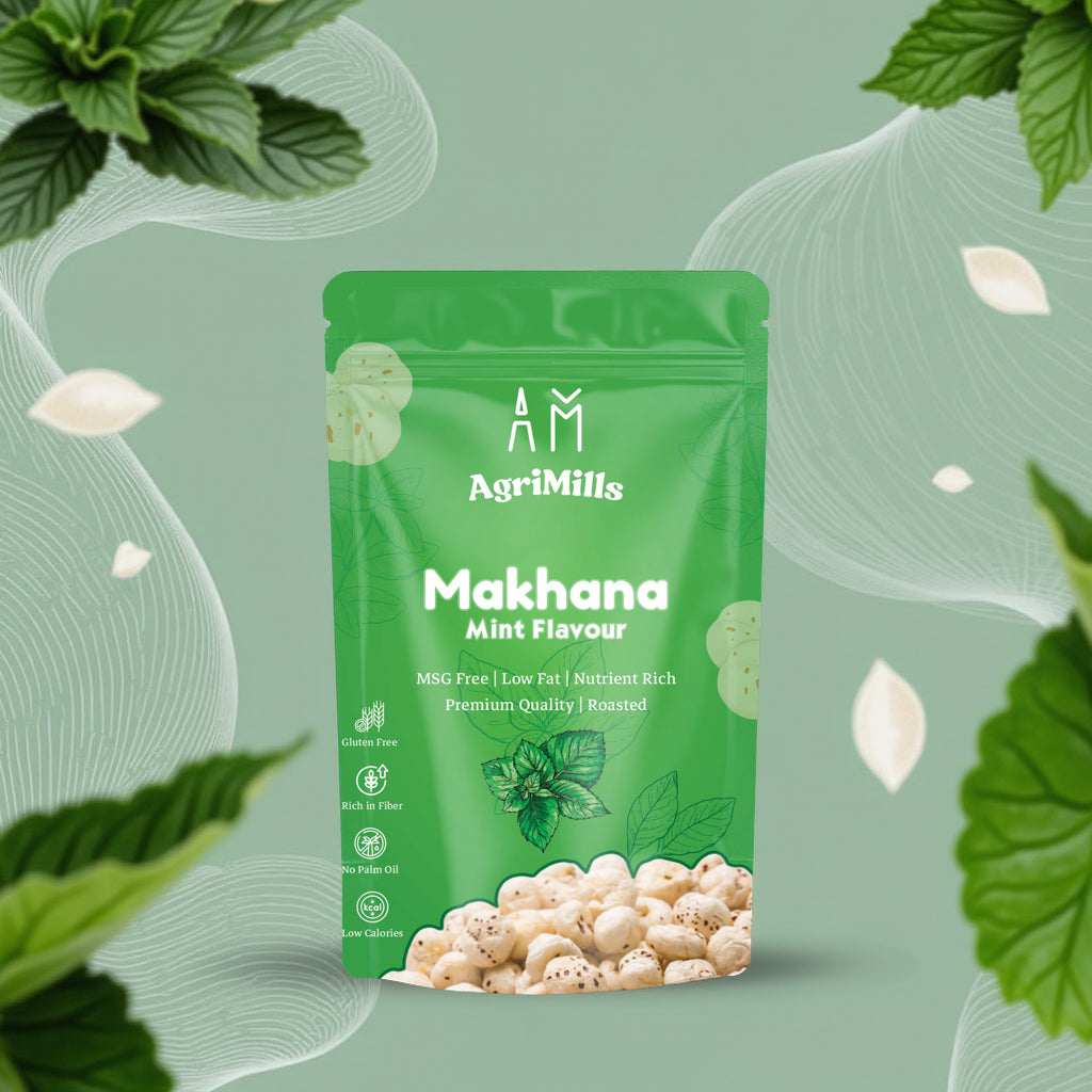 Agrimills Roasted Makhana Mint Flavour(200g)